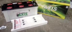 Aki Mobil Axis Type N 150 Untuk DOZEER, EXCAVATOR, GREDER
