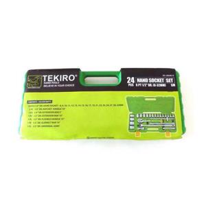 Tekiro Kunci Sock Set 6PT - 24 Pcs (8-32mm, 1/2'') (Plastik)