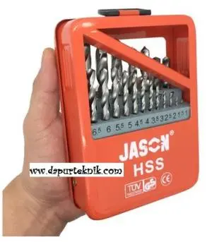 jason mata bor besi hss set 19 pcs 1 10 mm 09100255786