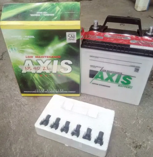 Aki Mobil Axis Type NS 40ZL  ( Kualitas Setara Aki GS)