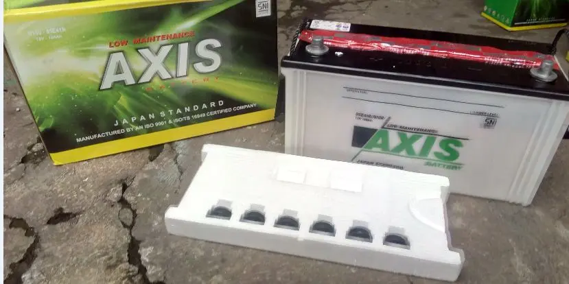 Aki Mobil Axis Type N 100 Dry Untuk Dyna Dan Taff