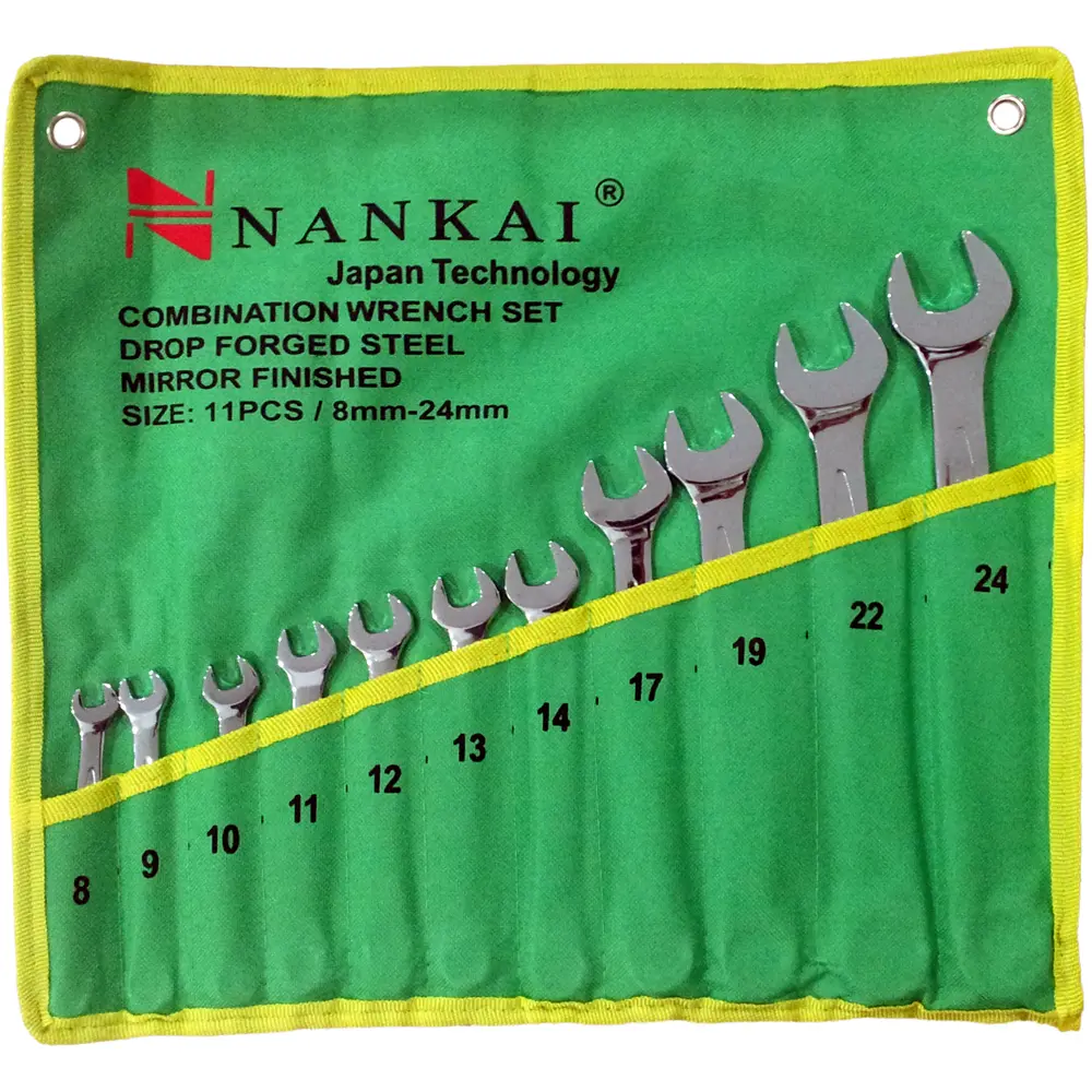 Nankai Kunci Ring Pas Set 11 Pc (8 - 24mm)