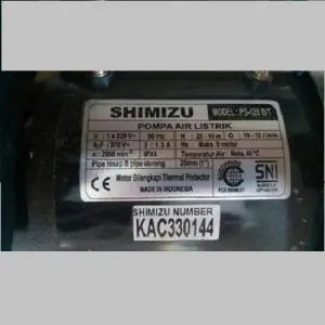 shimizu pompa air ps 128 24025310266