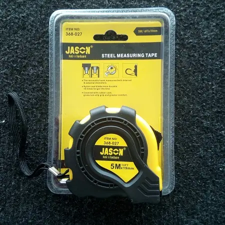 Jason Roll Meter 5 Mtr x19mm Lapis Karet